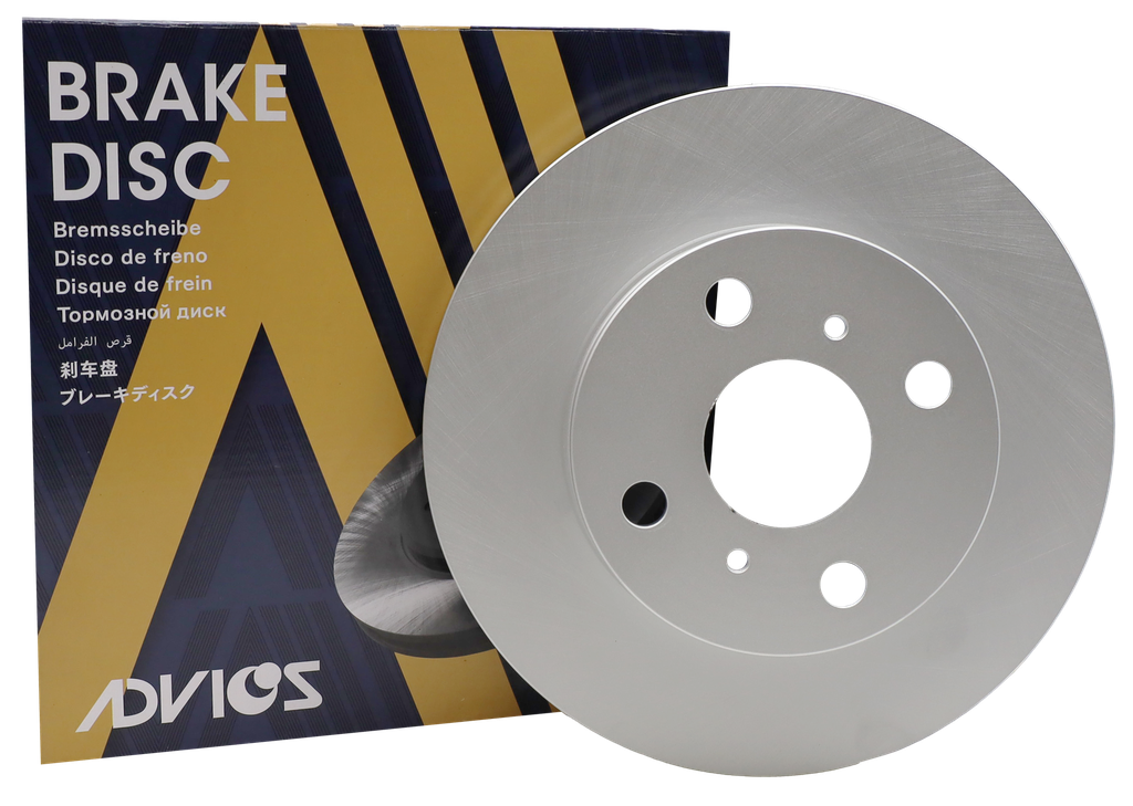 DISCO FRENO DEL. TOY. CORONA 88/92/ COROLLA EE100/ 92/95 (238x48x18) mm DIAM. CENTRAL 54 mm [43512-12250]
